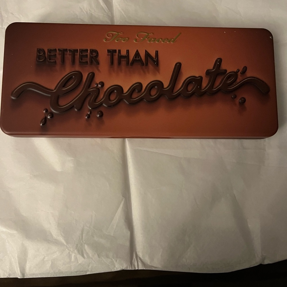 Too Faced eyeshadow palette - Better than Chocolate - New!